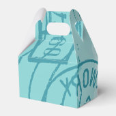 Babydusche von Airplane Vielen Dank Geschenkschachtel (Rückseite)