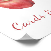 Babydusche von Apple - Karten und Geschenke Poster (Ecke)