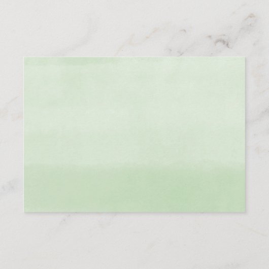 Babydusche von Fall Pumpkin Anfrage Begleitkarte (Rückseite)