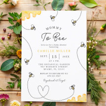 Babydusche von Hand gezeichnet