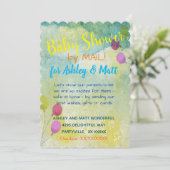 Babydusche von Mail Daisies Balloons Einladung (Stehend Vorderseite)