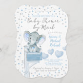 Babydusche von Mail Elephant Einladung (Vorne/Hinten)