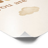 Babydusche Wall Art Fotodruck (Ecke)