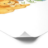 Babydusche Wall Art Fotodruck (Ecke)