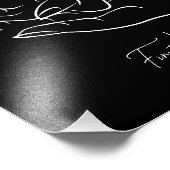 Babydusche Wall Art Fotodruck (Ecke)