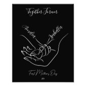 Babydusche Wall Art Fotodruck (Vorne)