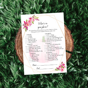 Babydusche Was gibt's auf deinem Handy? Pumpkin Einladung