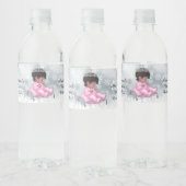 Babydusche Wasserflaschen Labels, Winter Wonderlan Wasserflaschenetikett (Flaschen)