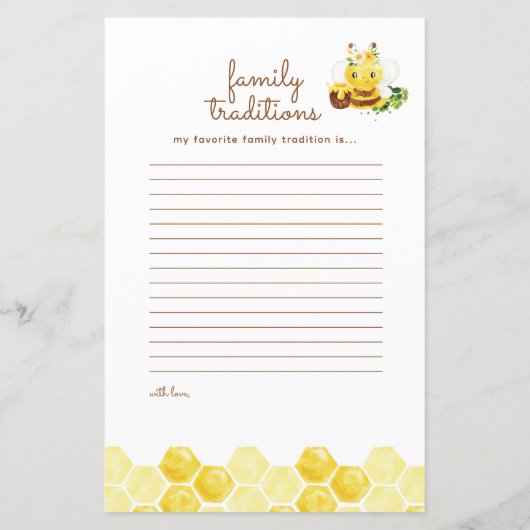 Babydusche Wie wird es sein? Vorhersagekarte (Rückseite)