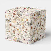 Babydusche Wildblume Geschenkschachtel (Rückseite)