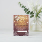 Babydusche Windeln Raffle Ticket Bläserleichtes Ho Begleitkarte (Stehend Vorderseite)