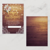 Babydusche Windeln Raffle Ticket Bläserleichtes Ho Begleitkarte (Vorne/Hinten)