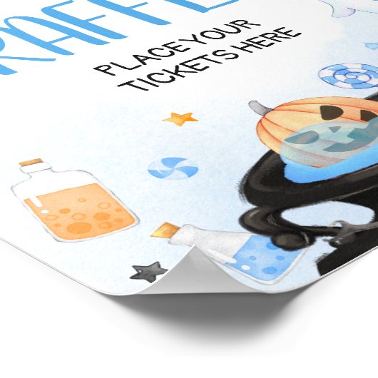 Babydusche-Windeln-Windeln Poster (Ecke)