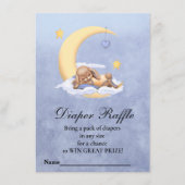 Babydusche Windelwanne Begleitkarte (Vorderseite)