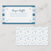 Babydusche-Windelwaschkarte Begleitkarte (Vorne/Hinten)