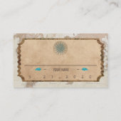 Babydusche Windelwaschkarten Visitenkarte (Rückseite)