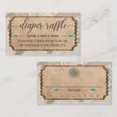 Babydusche Windelwaschkarten Visitenkarte (Vorne/Hinten)