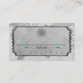 Babydusche Windelwaschkarten Visitenkarte (Rückseite)