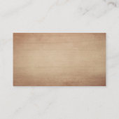 Babydusche Windelwaschmaschine Fox Teepee Woodland Begleitkarte (Rückseite)