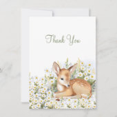 Babydusche Wohnung Vielen Dank mit einer schönen G Dankeskarte (Vorderseite)