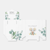 Babydusche Woodland Bärenballoons frühzeitig abwar Geschenkschachtel (Ungefaltet)