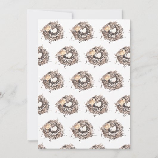 Babydusche Word Scramble Game Card Einladung (Rückseite)