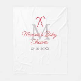 Babydusche Zuckerrohr Weihnachtsfeiermonographie Fleecedecke