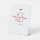 Babydusche Zuckerrohr Weihnachtsfeiermonographie Sockelschild (Vorderseite)