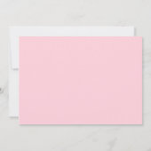 Babydusche zum Geburtstag einer Schüssel Einladung (Rückseite)