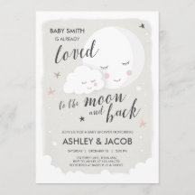 Babydusche zum Mond und zurück