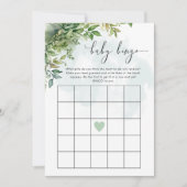 Babydusche zum Thema "Baby Bingo" Einladung (Vorderseite)