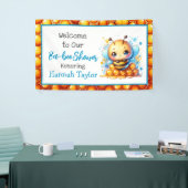 Babydusche zum Thema Honigbiene Banner (Messeveranstaltung)