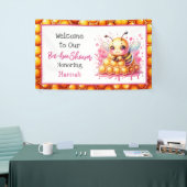 Babydusche zum Thema Honigbiene Banner (Messeveranstaltung)