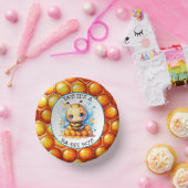 Babydusche zum Thema Honigbiene Pappteller (Party)