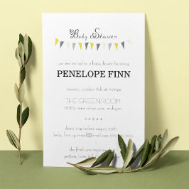 Babydusche zur Bejagung Einladung