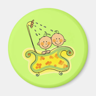 Babydusche (Zwillinge) Magnet
