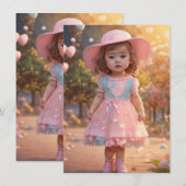 Babyduscheinladungen Einladung (Vorne/Hinten)