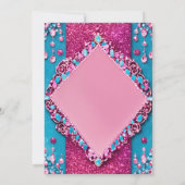 Babyduscheinladungskarte Einladung (Rückseite)