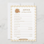 Babyduschempfehlung für Eltern, die Karten werden (Vorderseite)