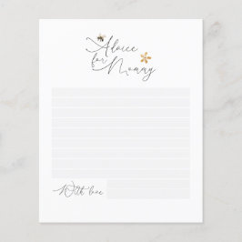 Babyduschempfehlung für Mami moderne Bienenvölker-