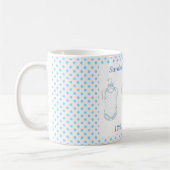 Babyduschen-Geschenk-Tasse Kaffeetasse (Links)