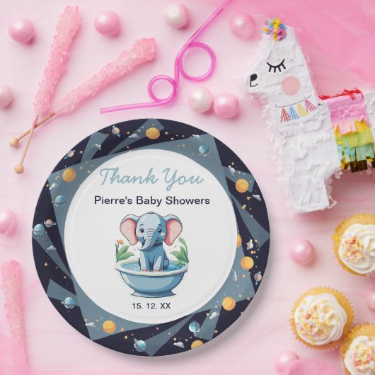 Babyduschen Pappteller (Party)
