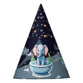 Babyduschen Partyhütchen (Vorderseite)