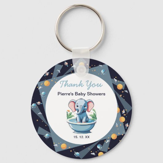 Babyduschen Schlüsselanhänger (Vorderseite)