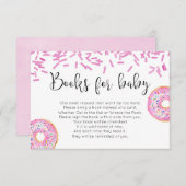 Babyduschenbucheinlage Begleitkarte (Vorne/Hinten)