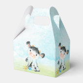 Babyduschenfarm für Wasserfarben Geschenkschachtel (Rückseite)