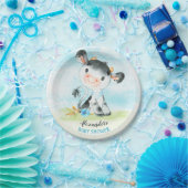 Babyduschenfarm für Wasserfarben Pappteller (Party)