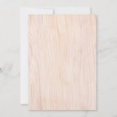 Babyduschengeschlecht Einladung (Rückseite)