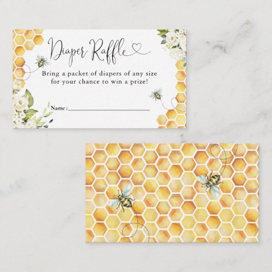 Babyduschenkarte Begleitkarte (Vorne/Hinten)