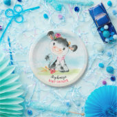 Babyduschfarm für Wasserfarben Pappteller (Party)